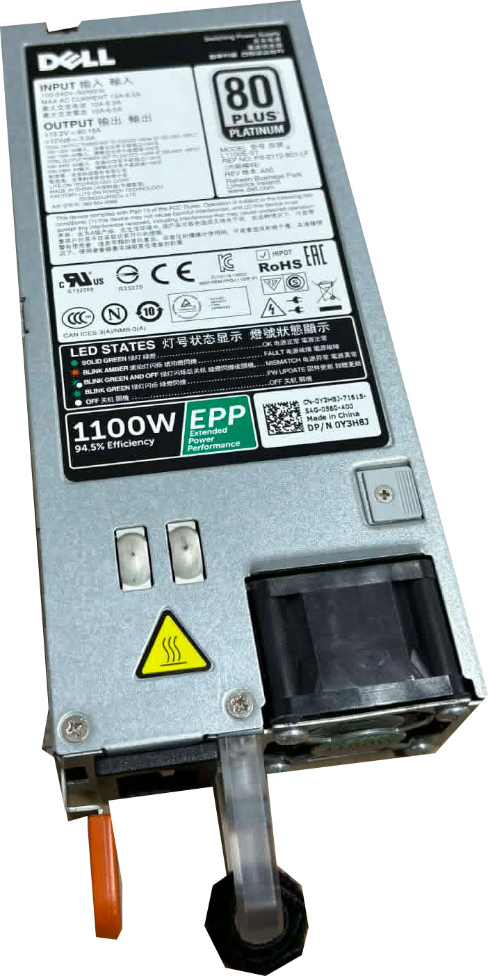 Dell 1100W Redundant AC Power Supply